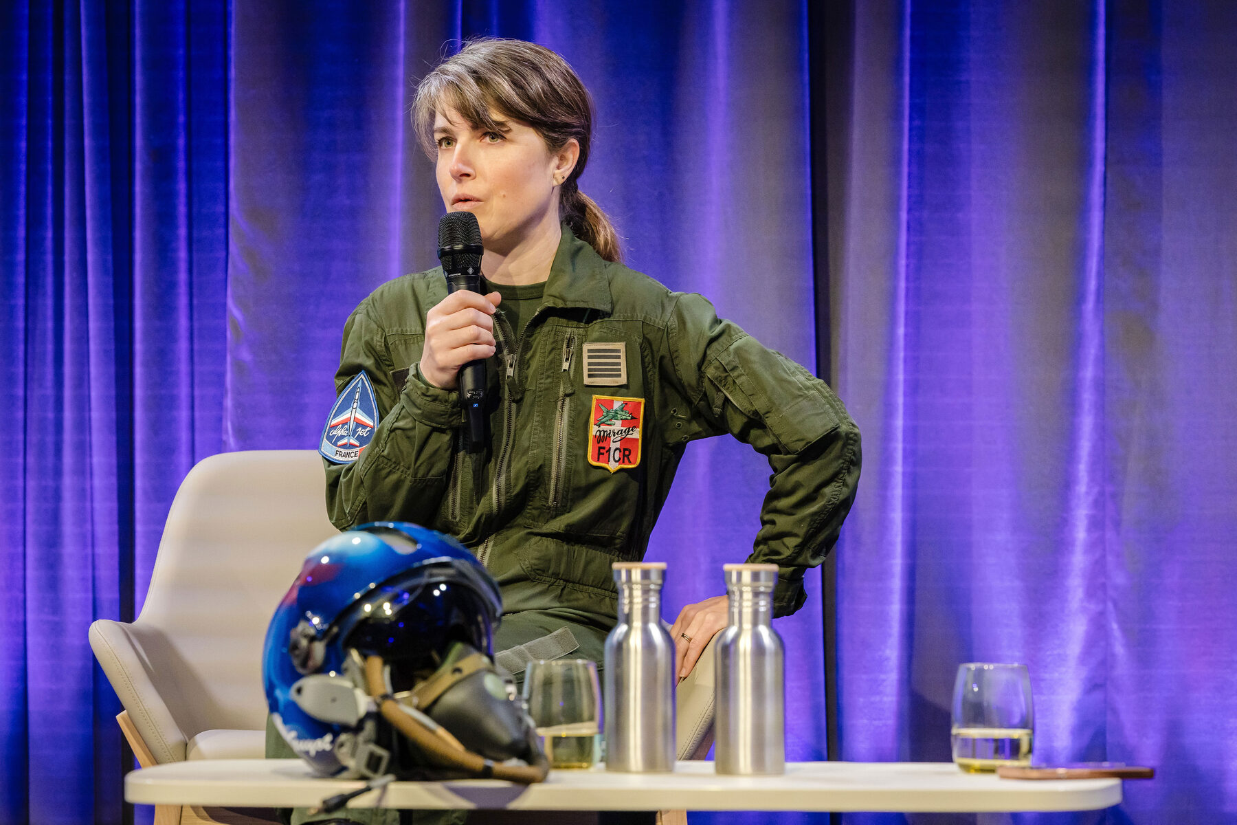Virginie Guyot en conférence à la Cité des sciences